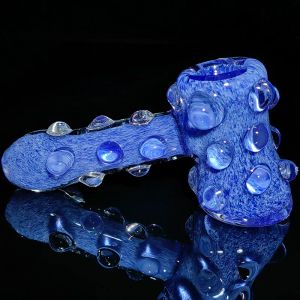 Glass Smoke Pipe Bowls Glass Herbal Pipes Hammer Fine Silver Fumed Inside Out Smoking Glass Bowl Unique Smoke Pipe Glass Smoking Hand BJ