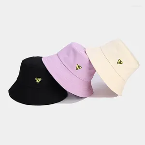 Berets Ldslyjr Spring Cotton Princ Bucket Hat Hat Fisherman Outdoor Travel Sun Cap للرجال والنساء 163