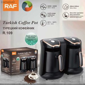 Coffee Makers home office coffee machine Automatic Turkish Coffee Machine Electric Pot AC 220~240V Ground Coffee Maker H9L231219