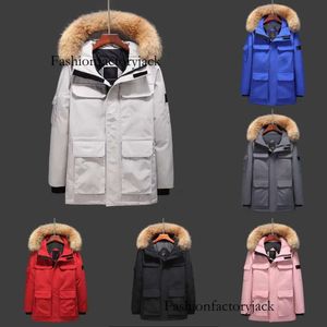 Piumino da uomo di design più venduto Giacca calda Piumino d'oca Casual Lettera Ricamo Outdoor Inverno Moda uomo Canada Piumino da uomo Parka