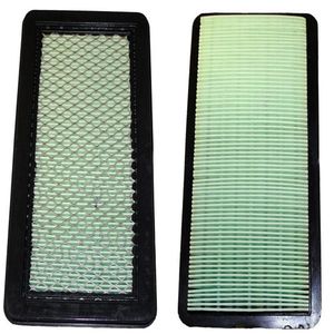 2 X filtro de ar se encaixa Honda GXV520 GXV530 GCV530 motor limpador de ar cortador de grama peças substituir 17211-Z0A-013224a