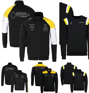 Apparel F1 Jacket Formula 1 Fans Hoodie Spring Autumn Mens Full Zip Windproof Jackets Custom Same Style Racing Clothing Plus Size