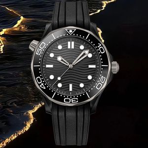 Mens Aaa High Quality Omg Diving 41mm Black Dial Bioceramic Bezel Waterproof Sapphire Luminous Rubber Strap Fashion Accessories Sports Watch Dhgate