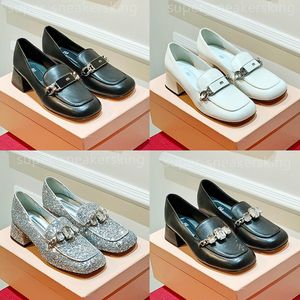 Damen-Kleiderschuhe, Designer-Loafer, Plateau-Turnschuhe, 100 % echtes Leder, Damen-Oxford-Einzelfuß-Metallschnalle, einzelne Ballett-Freizeitschuhe