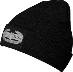 Basker Combat Action Badge beanie hatt för män kvinnor varm stickad skalle mjuk akryl vinterhattar