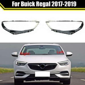 Car Headlight Cover Lens Glass Shell Front Headlamp Transparent Lampshade Auto Light Lamp Glasses for Buick Regal 2017 2018 2019