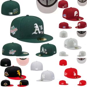 Sport modedesigner Lakers Womens Justerbar herrhatt broderi vuxen platt hiphop stängd mesh solmöss cap 7-8 2024 Hot Sale