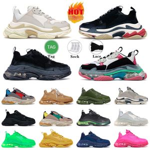 balenciaga balanciaga balenciaga's track balenciagaa shoes triple s【code ：L】 Casual Triple S Balencaigaes Schuhe Designer Triple Black White Plate-forme Sneakers Männer Frauen