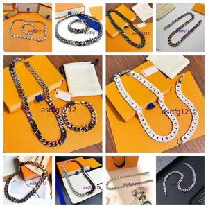 Cuban Necklace Bracelet Designer Jewelry Candy Luxury Chain Item Letter Pendant Jewelry Chain Strap Box Shipping