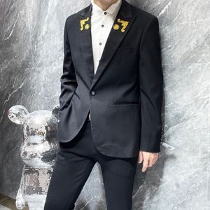 Desinger Men Blazer jacket Cotton Linen Fashion Coat Designer Jackets classic Business Casual Slim Fit Formal Suit Blazer Men Suits Styles top