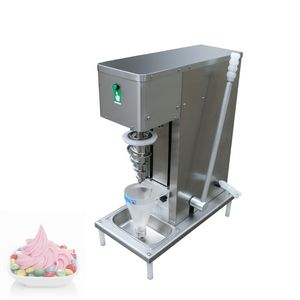 110V 220V Swirl Freeze Meyve Yoğurt Dondurma Mikseri Taze Meyveler Dondurma Blender Makinesi Otomatik Yıkama