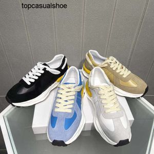 Masion Mihara Shoes Casual Mm6 och New Thick Soled Daddy Women's Leather Lovers 'Training Casual Sports Shoes Men Men