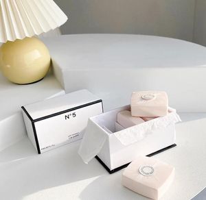 TOP Pink No. 5 Perfumed Soap Scented Body Bath Moisturizing Soap 5x75g solid fragrance Unique Limited five-piece set