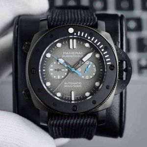 Luksusowe wodoodporne zegarki na rękę projektanta Zegarek Światły ruch Automatyczne mechaniczne męskie szafirowe skóra dla mężczyzn Weng