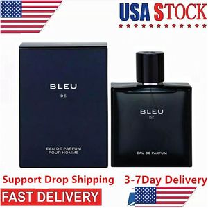 Incenso homem por bleu masculino 100ml duradouro desodorante colônia rápida para spary entrega de gota saúde beleza fragrância dhi3g