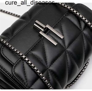 2024 Brand Luxury Shoulder Messenger Bags For Women Designer Korean Versatile Lingge Chain All-Match Female Handbags Bolsos Sac