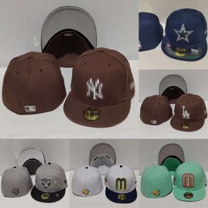 Cappelli da baseball a squadre unisex a squadre da uomo da uomo da donna ricamo regolabile cotone chiuso pescatori berretti flessibili designer berretto da design all'ingrosso dimensioni 7-8 donna donna donna