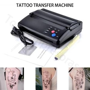 Impressoras Impressoras Profissional Tatuagem Stencil Maker Máquina de Transferência Flash Copiadora Térmica Impressora Suprimentos A4 Ferramenta Papel Tatuaje Herramient