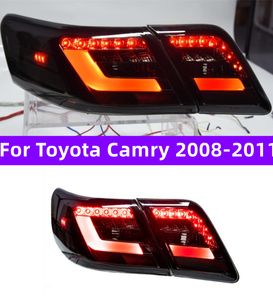 Conjunto de luz traseira do carro para toyota camry led luz traseira 2008-2011 parada traseira correndo freio sinal de volta luz