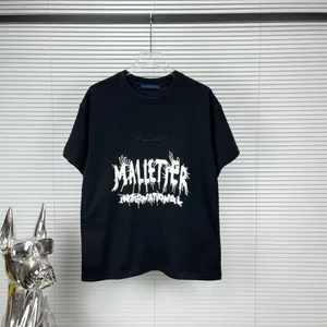 メンズプラスティーポロスヒップホップマッスルフィット湾曲ホワイトコットンカスタムプリントメンズメンズTシャツカジュアル数量トレンドM-XXL 6R57