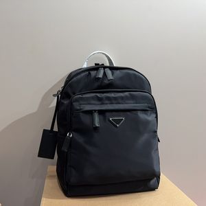 Preto esporte ao ar livre mochila packs grande capacidade saco de viagem homens feminino à prova água ombros saco designers náilon mochila campus mochila