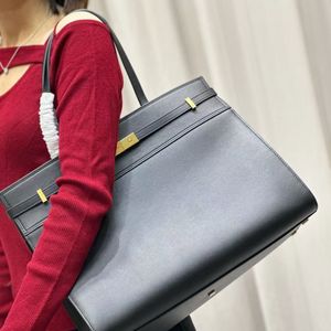 Manhattan kutuda aşırı stitching crossbody el çantaları omuz tasarımcısı kadın tote çantası