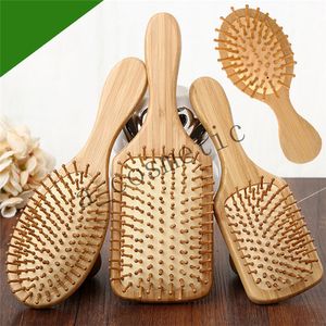 In stock!Manufacturers wholesale bamboo air cushion comb scalp massage health care airbag combs home daily hair straight hairs large board comb