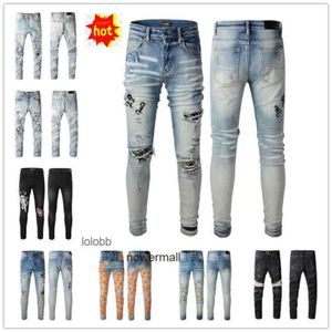 Spodnie Amari Designer Pants Amirlies dżinsy am Coolguy Amis luksus imiri jenir amiiri dziury 2024 Jean new motocyklowy motocykl Man mens clo 45xd