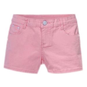 Skirts Summer Denim Shorts Slim Fit Candy Color Short Pants Jeans Women