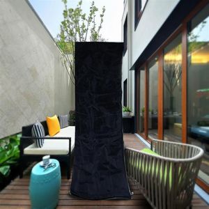 Sacs de rangement Couverture de chauffage de patio Terrasse étanche avec fermeture à glissière Cour extérieure Pluie entière et Drop191a