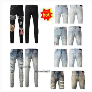 Imiri Mens Jeans Biker Amari Amiiri New Arrivals Amirl Luxury Designer Denim Amirlies Holes Ounsers Jean CoolGuy Am Pant