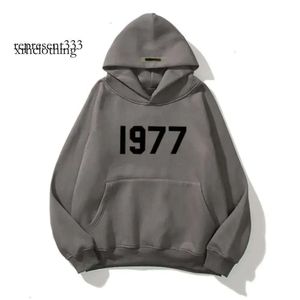 essentialls hoodie Fashion Men's Pullover Sweatshirts Tracksuits ess 1977 Sweater Men Women Hooded Sportswear Street Loose Sweatshirt