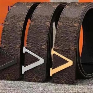 2021 Fashion Big buckle genuine leather belt no box designer men women high quality mens belts AAAAA18265l