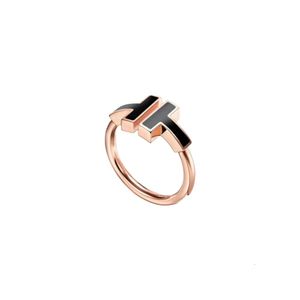 Tiffanyes Rings Designer Jewelry Women Original Quality Band Rings Jewelry Silver Gold Simple Fashion versatile Ring