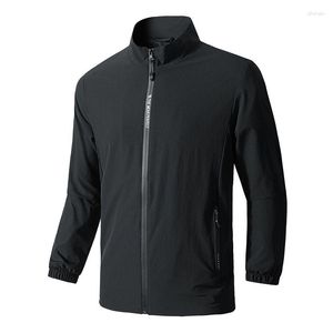 Men's Jackets Business Sports Elastic-force Jacket