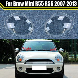 ミニR55のヘッドランプキャップR55 R56 2007-2013カーヘッドライトカバー