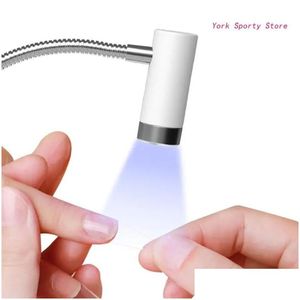 Secadores de unhas Secadores de unhas Luz de secagem rápida LED Lâmpada DIY Mini Potherapy USB Secador Manicure Ferramentas de arte para unhas de gel 231020 Drop Delivery Dhgo1