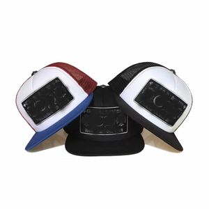 Cappello a rete di marca alla moda croce fiore berretti firmati cuori da baseball uomo Snapbacks blu nero cappelli da donna berretto di marca di alta qualità cromato