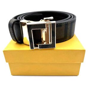 Men Designers Belts Letter Automatic Buckle Women Fashion Belt High Quality Genuine Leather Waistband ceinture luxe Width 3 5cm Wi291x