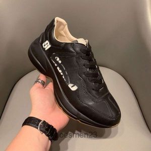 Shoe Famous Sizes Designer Mouth Rhyton Shoes Sneaker Multi Lace Color Men Fashion Sneakers Wave Classic Luxury Box Chaussures Women 34-46 3 RJBO