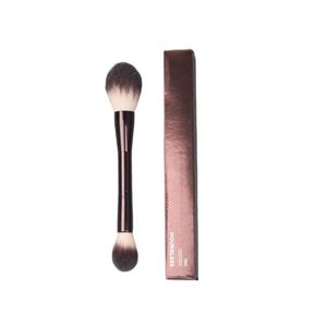 Hourglass Big Veil Powder Double Ended Makeup Brush New Boxed Synthetic Highlighting Cosmetics Single Brush