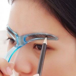 Eyebrow Tools Stencils DIY Professional Eyebrow Shaper Stencils Template Stereo Stencil Shaping Eye Brow Grooming 1pcs Makeup Tool 231218