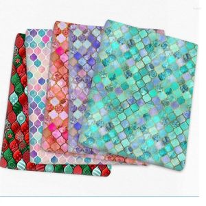 Abbigliamento per cani 60 pz/lotto Geometria Modello Colorato Pet Cucciolo Gatto Poliestere Bandane Collare Sciarpa Cravatta Fazzoletto GR42306 Custom Made