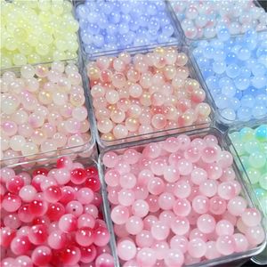 Other 8mm Glass Beads Beautiful Multicolor Handmade Diy Bracelet Necklace Jewelry Accessories Wholesale 231219