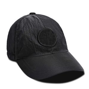 Ball Caps Hat Unisex High Quality Metal Coated Fabric Waterproof Material ISLAND Casual Cap Adjustable Baseball Cap 210726239E