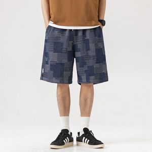 Erkek pantolon Amerikan tarzı trend parka şort yaz gevşek cadde beşinci cityboy giyim moda Bermuda
