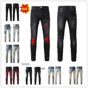 Byxor amari amirl amirlies jean am amis imiri man amiiri 2024 ny ankomst cyklist mens lyxdesigner coolguy jeans hål byxor kläder 6cpj