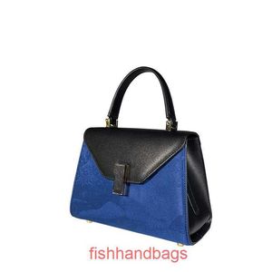 Luxurys Designer Umhängetaschen Valextra Iside Handtaschen für Frauen Schweres Satin duftendes Wolkengarn Flap Bag Kleines Design China Geschenkleder mit echtem Logo