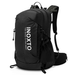 Torby na zewnątrz wodoodporne plecak wspinaczkowy 30L Outdoor Sports Torba Travel Plecak Kemping Plecak Plecak Kobiet Trekking Bag Mężczyzn deszczowy 231218