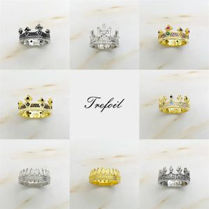 Eheringe Ring Royal Power Crown Golden aus 925er Sterlingsilber mit schwarzen Steinen Viktorianisches Zeitalter Vintage-Schmuck für Damen Herren Romantisches Geschenk 231218